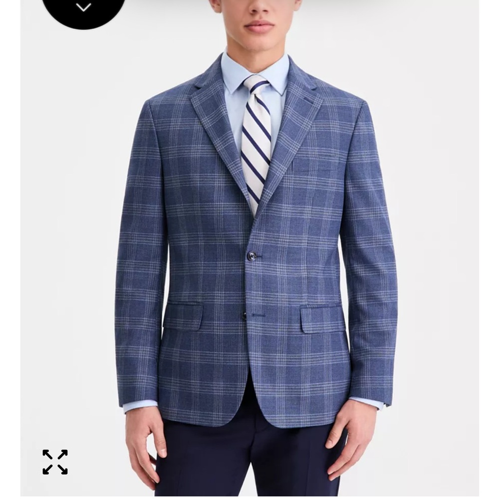 Men’s Lauren Plaid Blazer Jacket